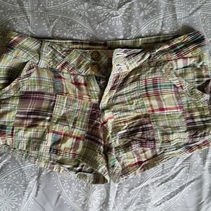 Cute multicolored cotton shorts